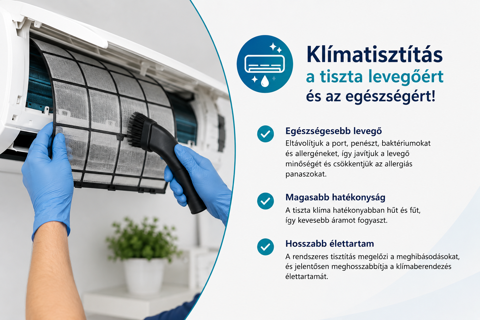 klímatisztítás